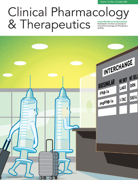 Clinical Pharmacology & Therapeutics issue October 2025 Clinical Pharmacology & Therapeutics issue October 2025